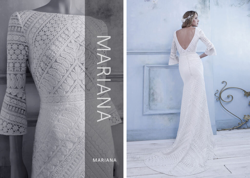 vestido de novia Mariana