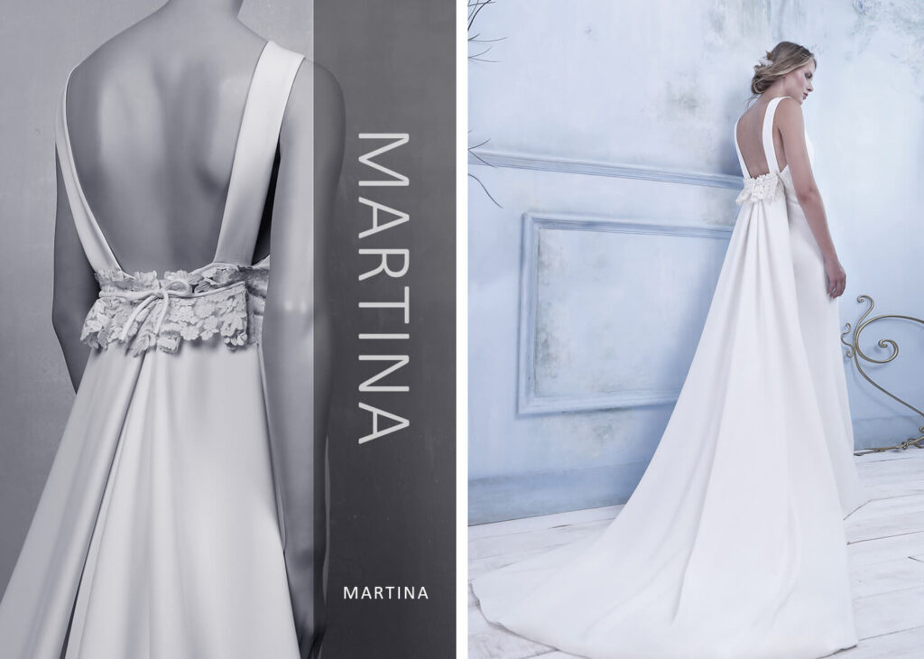vestido de novia Martina